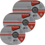 Makita 4 in. x 0.100 in. Metal Cut-Off Wheels, 5/8 in. Arbor (25-Pack) thumbnail 1