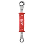 Milwaukee Lineman's 2-in-1 Insulated Ratcheting Box Wrench, 1000V Rated thumbnail 1
