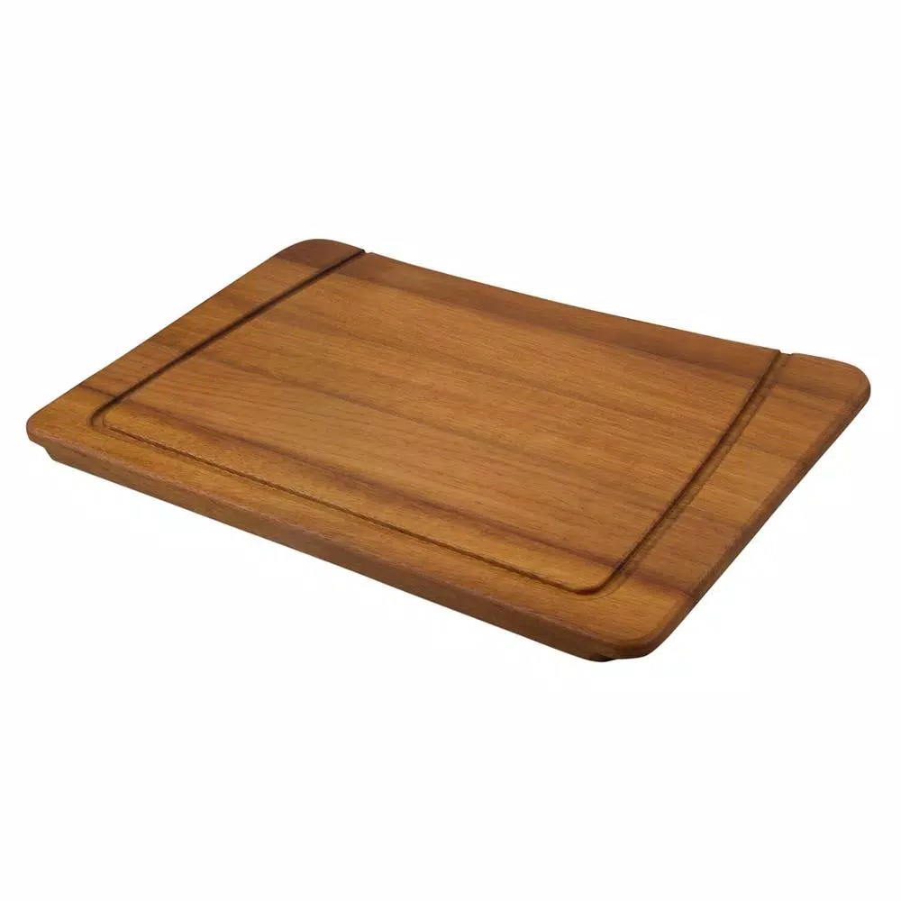 ALFI BRAND Iroko Wood Cutting Board - Italian Designed Multi-Purpose Chopping & Serving Board