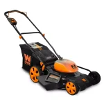 WEN 40V Max Cordless 21 in. 3-in-1 Walk Behind Push Lawn Mower with 2 Batteries and Charger thumbnail 3