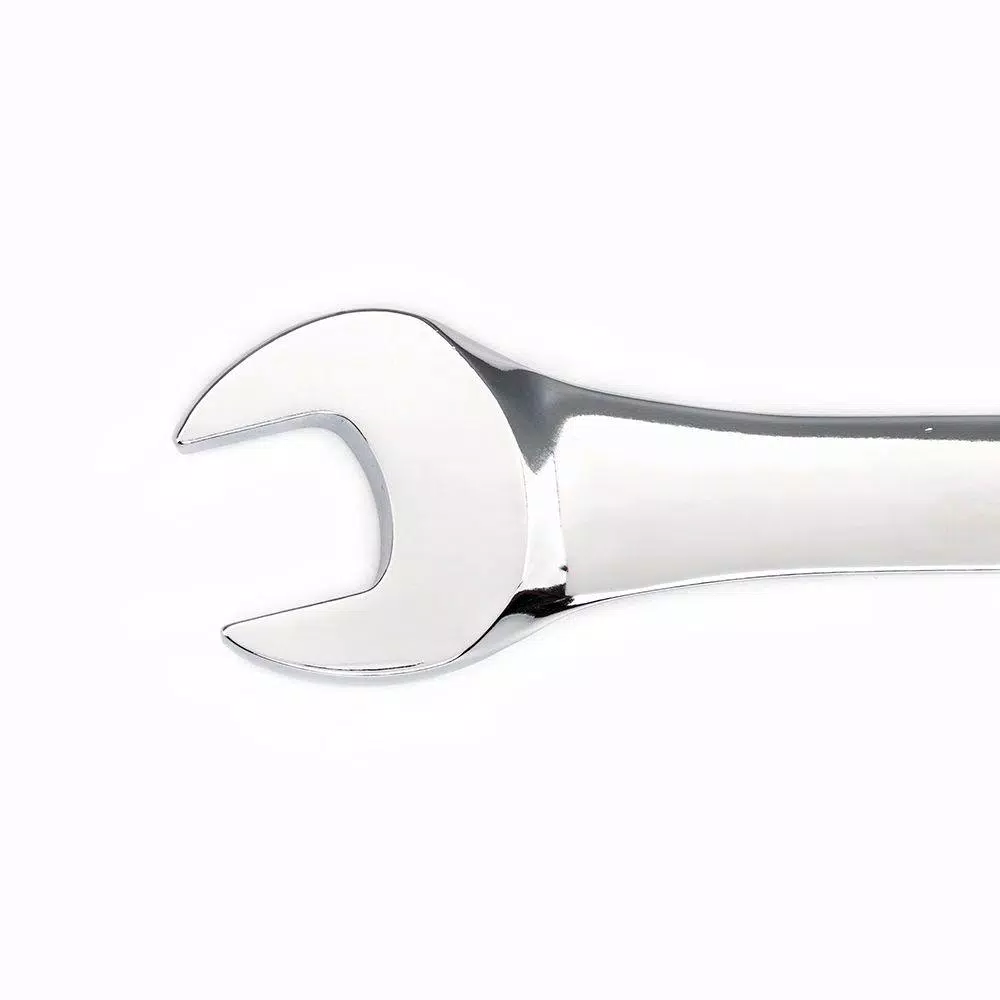 Husky 15 mm Flex Head Ratcheting Combination Wrench, 12-Point 72-Tooth