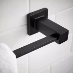 Glacier Bay Farrington 18 in. Single Towel Bar, Matte Black thumbnail 4