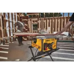 DEWALT 8-1/4 in. 15 Amp Corded Compact Jobsite Table Saw with Bonus Stand thumbnail 9