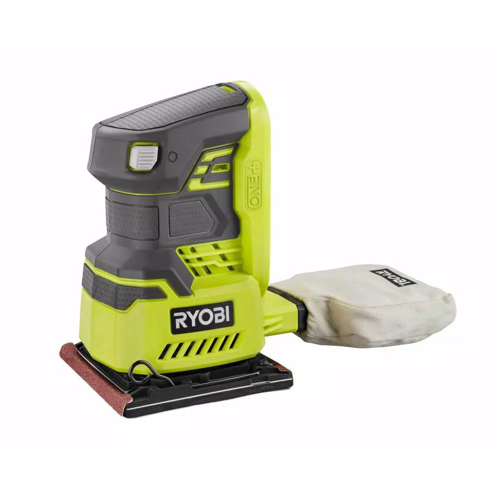RYOBI 18V ONE+ Brushless Belt Sander and 1/4 Sheet Sander Combo Kit (Tools Only)
