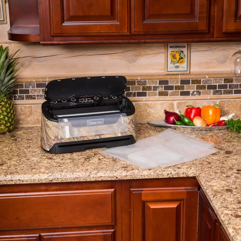 Magic Chef Realtree Xtra Camouflage Food Vacuum Sealer with Dual Pump