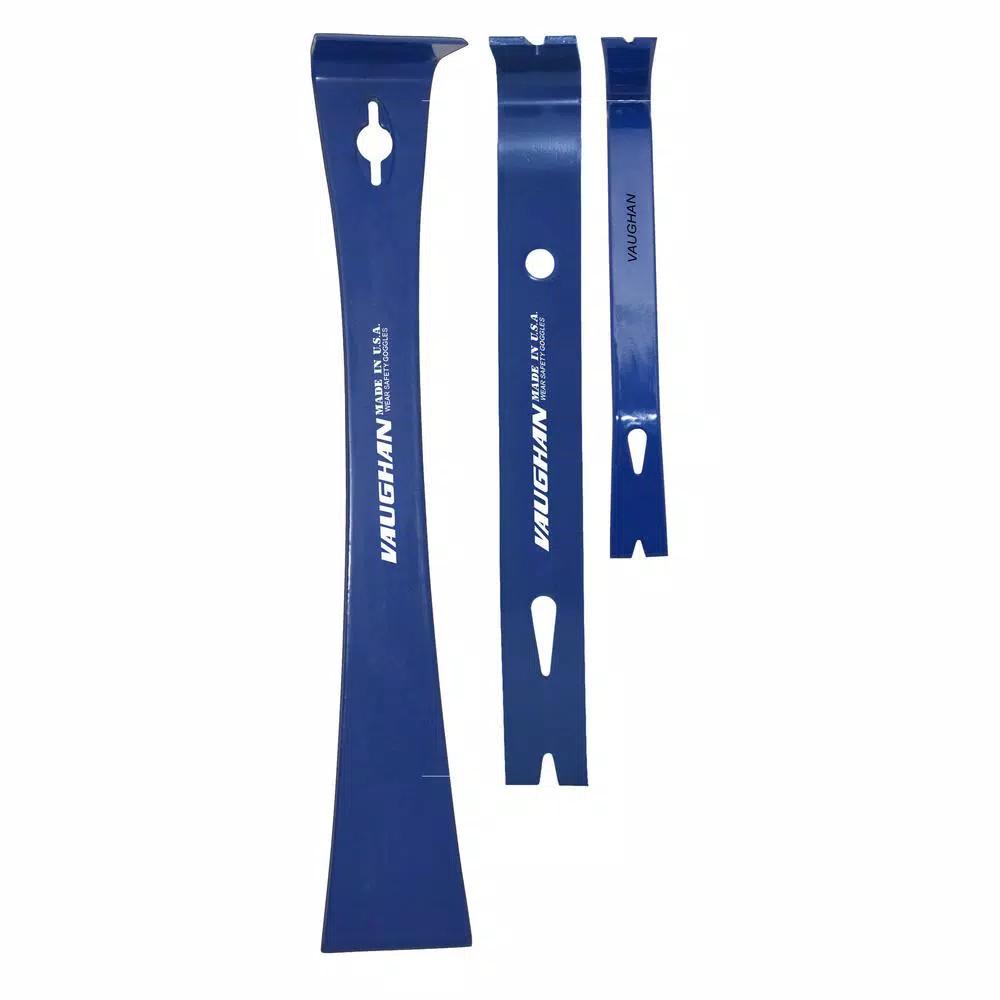 Vaughan 3-Piece Mini Steel Pry Bar Set