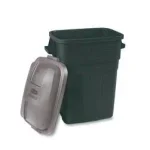 Rubbermaid Roughneck 30 Gallon Evergreen Heavy-Duty Trash Can thumbnail 2