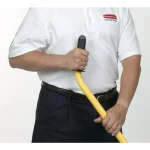 Rubbermaid Quick Connect Ergo Adjustable Aluminum Mop Handle, 48-72 in., Yellow thumbnail 3