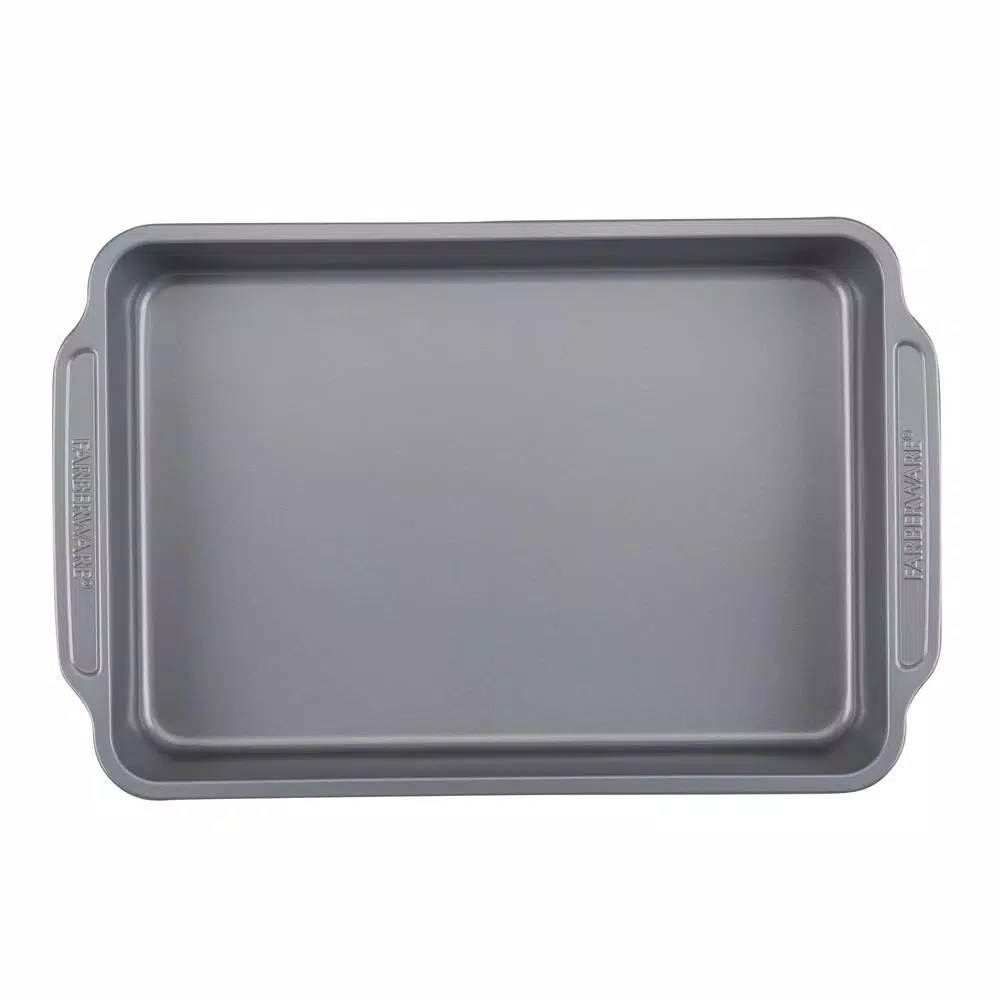 Farberware 8-Piece Nonstick Bakeware Set, Gray Steel