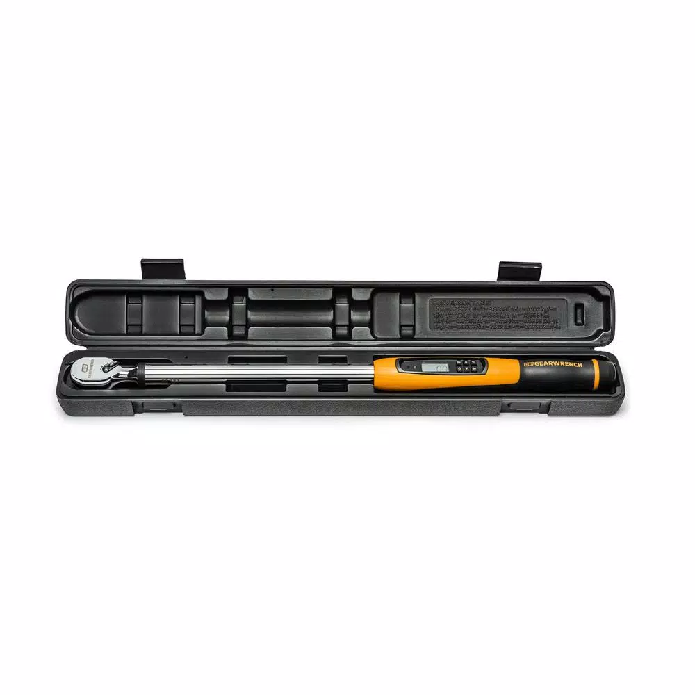 GearWrench 1/2 in. Drive Electronic Digital Torque Wrench, 25-250 ft./lbs.