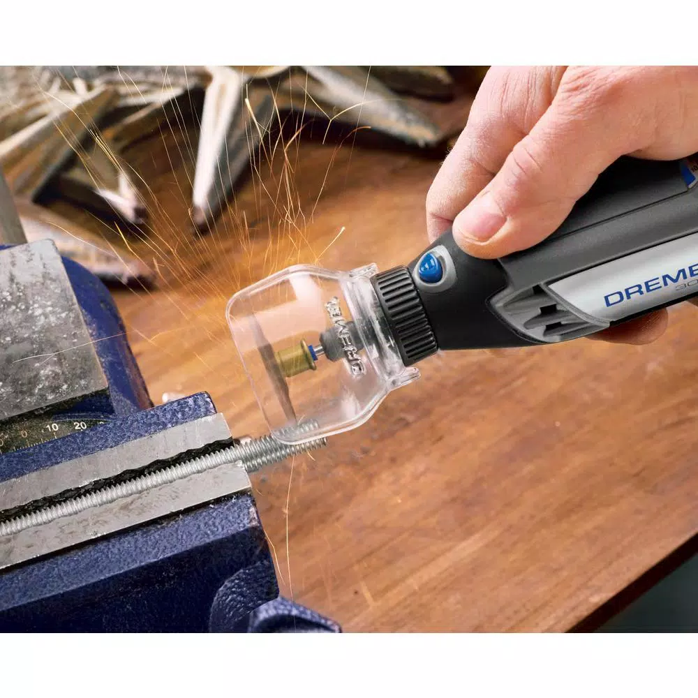 Dremel A550 Rotary Tool Shield Attachment Kit with 4 Accessories