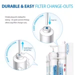 APEC Water Systems APEC RO-QUICK90 4-Stage Under-Sink Reverse Osmosis Drinking Water Filtration System thumbnail 5