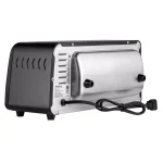 Courant 2-Slice Compact Toaster Oven with Bake Tray and Toast Rack, Black thumbnail 2