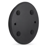 Wasserstein Magnetic Wall Mount for Google Nest Cam IQ Indoor - Dual Screw & Magnet Installation, Black thumbnail 5