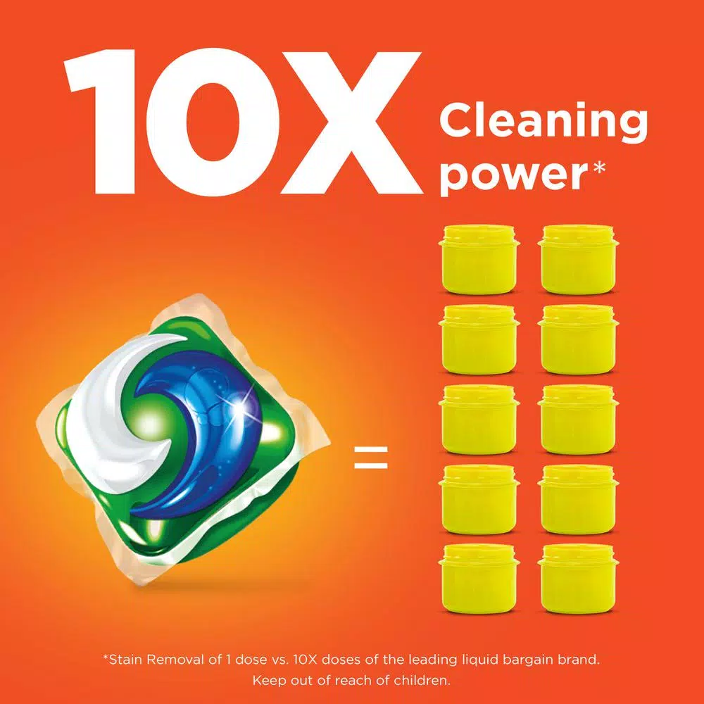 Tide PODS Original Scent Laundry Detergent Pods, 57-Count