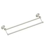 Moen Lounge 24 in. Double Towel Bar, Brushed Nickel thumbnail 3