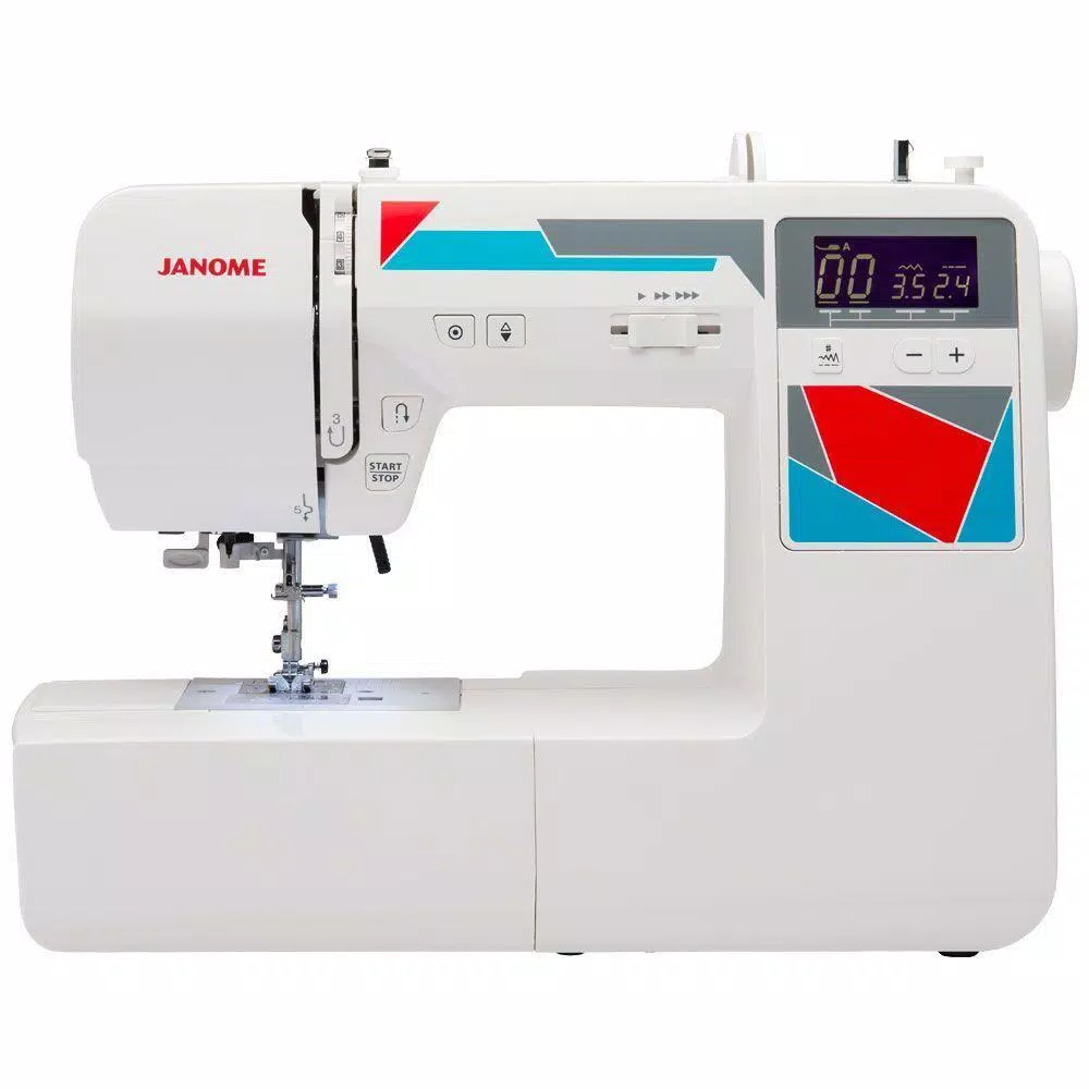 Janome MOD-100Q Computerized Quilting and Sewing Machine with Bonus Accessories