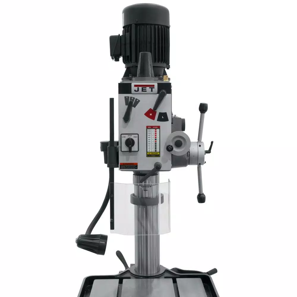 JET GHD-20PF Geared Heavy-Duty Drill Press with Power Feed