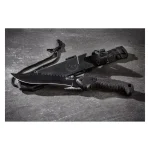 Sheffield REAPR TAC Bowie Knife with 7 in. 420 Stainless Steel Blade and TPR Handle thumbnail 7
