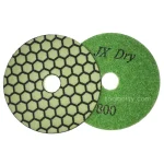 Unbranded JX 4 in. Dry Diamond Polishing Pads Set, 8-Piece Grit Range with White Buff thumbnail 8