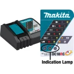 Makita 18V LXT Lithium-Ion Rapid Optimum Battery Charger thumbnail 3