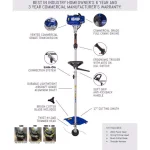 Badger WB26BCI 26cc 2-Cycle Gas 2-in-1 Grass Trimmer and Brush Cutter with Harness thumbnail 2