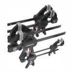 Husky 6-Piece Trigger Clamp Set, 6 in. and 4.5 in. Expandable Clamps thumbnail 1