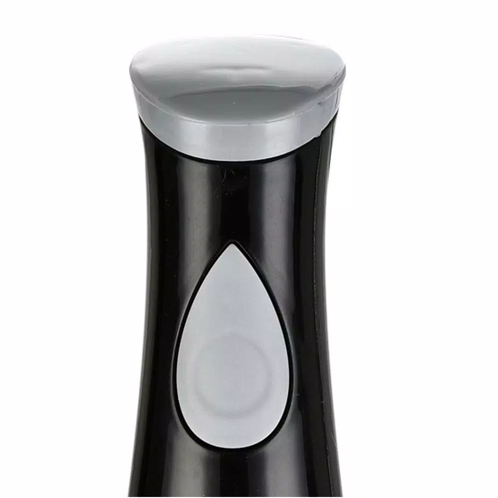 Continental Electric 150W Single Speed Black Immersion Hand Blender with Stainless Steel Blades
