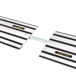 POWERTEC 55 in. Aluminum Extruded Guide Rail Joining Set Compatible with DeWalt Track Saws thumbnail 4