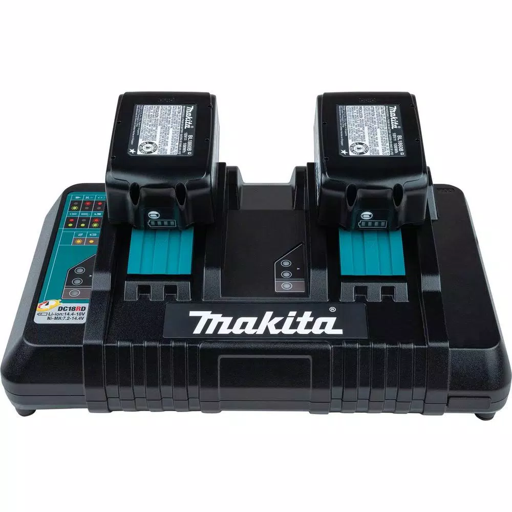 Makita 18V LXT Lithium-Ion Dual Port Rapid Optimum Charger (DC18RD)