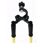 AdirPro Aluminum Prism Pole Bipod - Yellow Surveying Tripod Accessory thumbnail 5