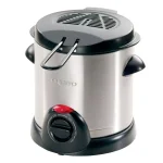 Presto Stainless Steel 1L Compact Deep Fryer with Adjustable Thermostat thumbnail 1
