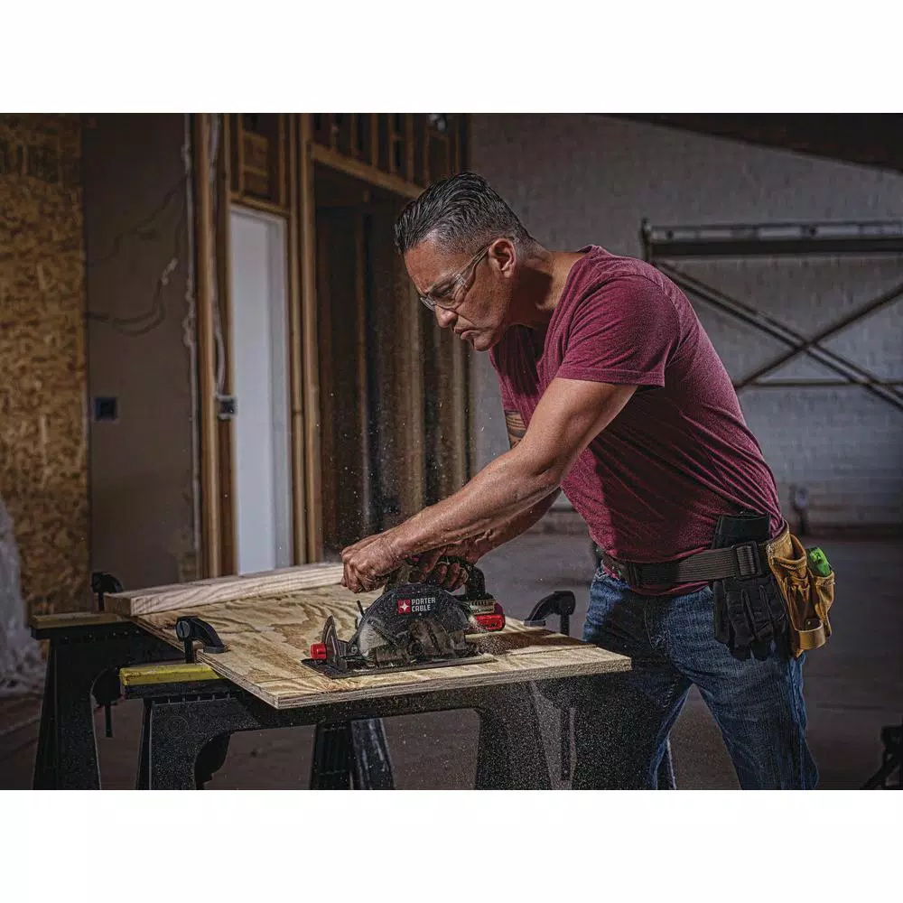 Porter-Cable 20V MAX Cordless 6-1/2 in. Circular Saw, Tool-Only