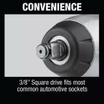 Makita 12V MAX CXT Brushless 3/8 in. Square Drive Cordless Impact Wrench, Tool Only thumbnail 10