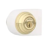 Kwikset 980 Double Cylinder Deadbolt with SmartKey Security, Polished Brass thumbnail 6