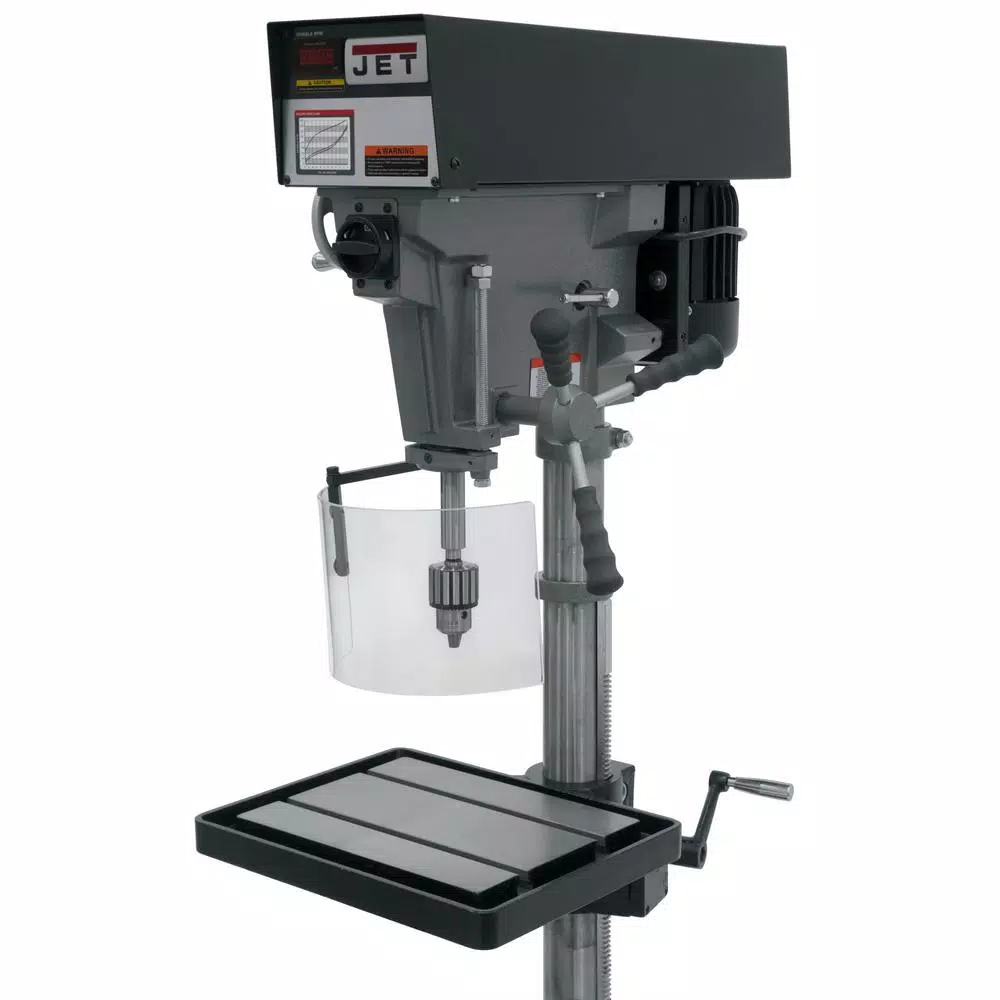 JET 1 HP 15 in. Floor Standing Drill Press, Variable Speed, 115/230V, J-A5816