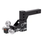CURT Adjustable Tri-Ball Mount - 2" Receiver, 1-7/8", 2" & 2-5/16" Balls thumbnail 5