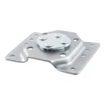 CURT Replacement Marine Jack Mounting Bracket - Bolt-Through Swivel Design thumbnail 2