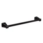 Moen Hensley 3-Piece Matte Black Bath Hardware Set with 24 in. Towel Bar, Paper Holder, and Towel Ring thumbnail 3