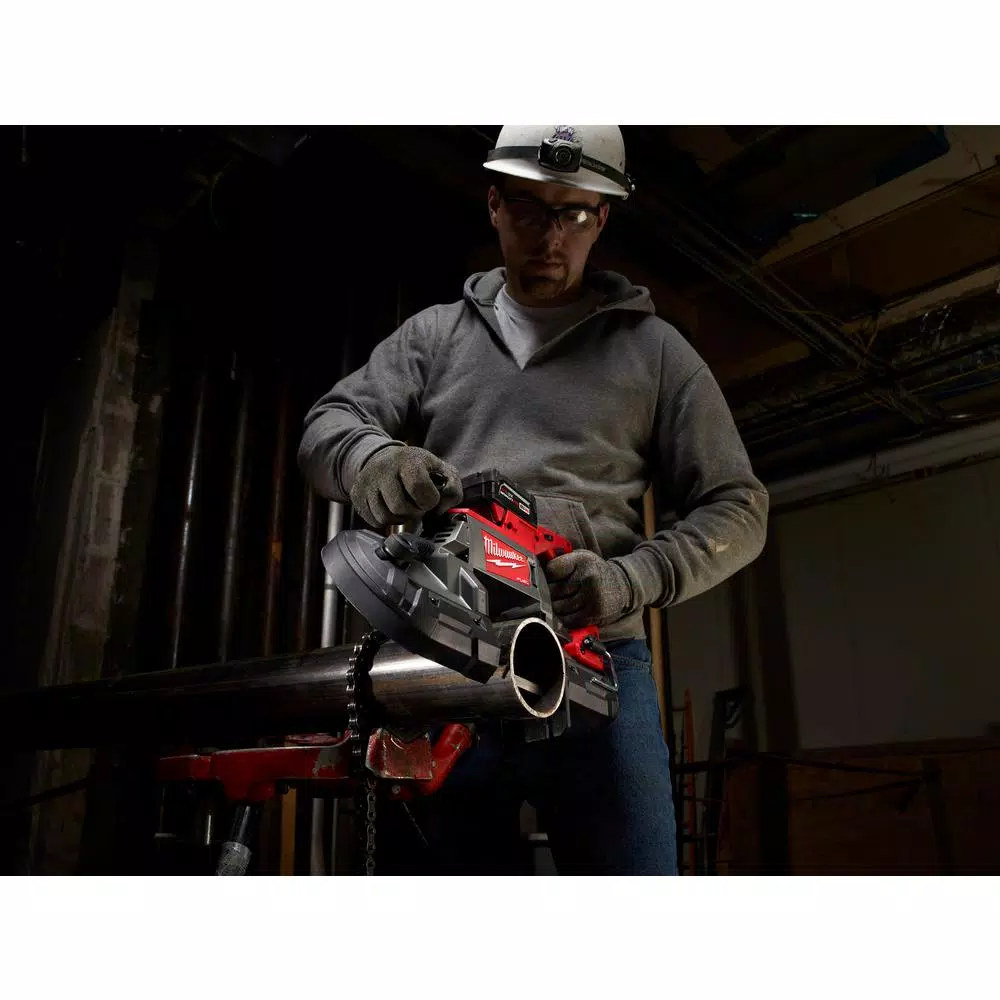 Milwaukee M18 FUEL 1-1/8 in. SDS-Plus Rotary Hammer and Deep Cut Band Saw 2-Tool Combo Kit