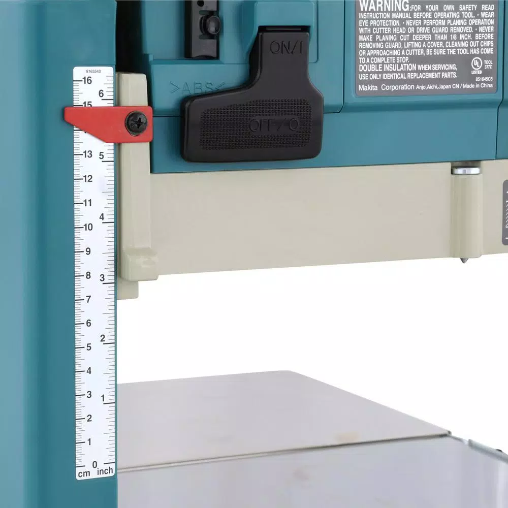 Makita 12 in. Corded Compact Portable Planer, 15 Amp, with Interna-Lok Head Clamp