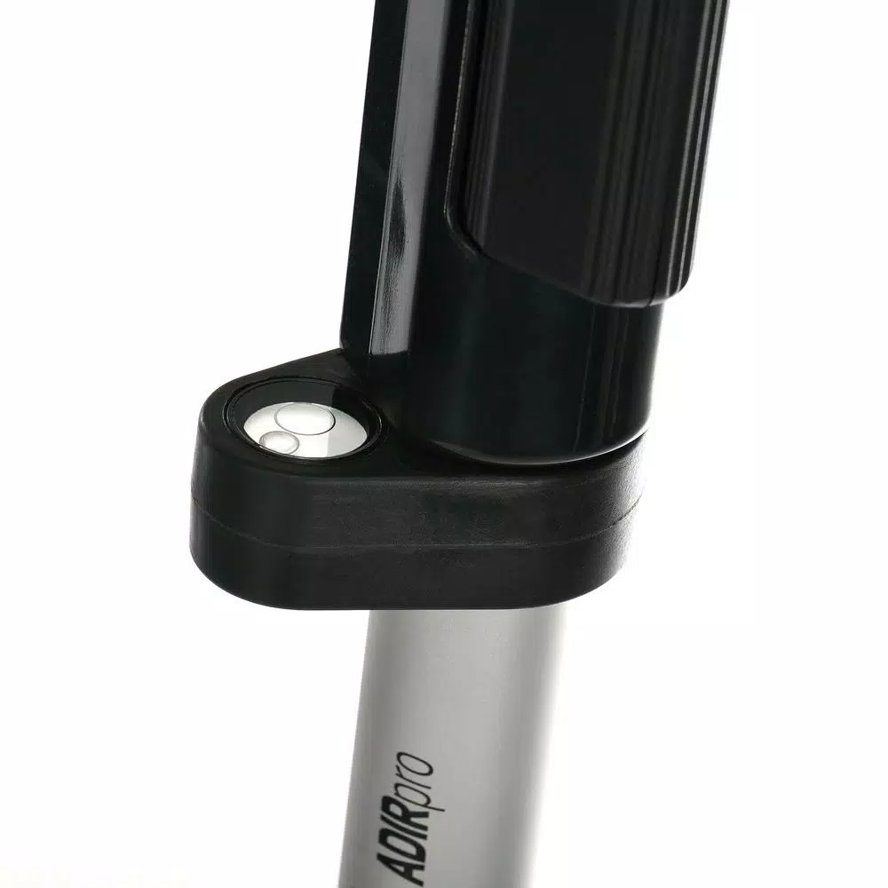 AdirPro 7 ft. Aluminum Telescoping Reflector Pole with Circular Bubble, Dual Metric & SAE Graduations