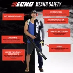 ECHO PB-760LNT 63.3 cc Gas Backpack Leaf Blower, 535 CFM, 214 MPH thumbnail 13