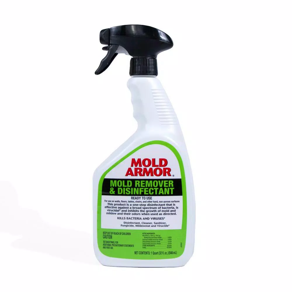 Mold Armor Mold Remover and Disinfectant Pro-Strength, 32 oz.