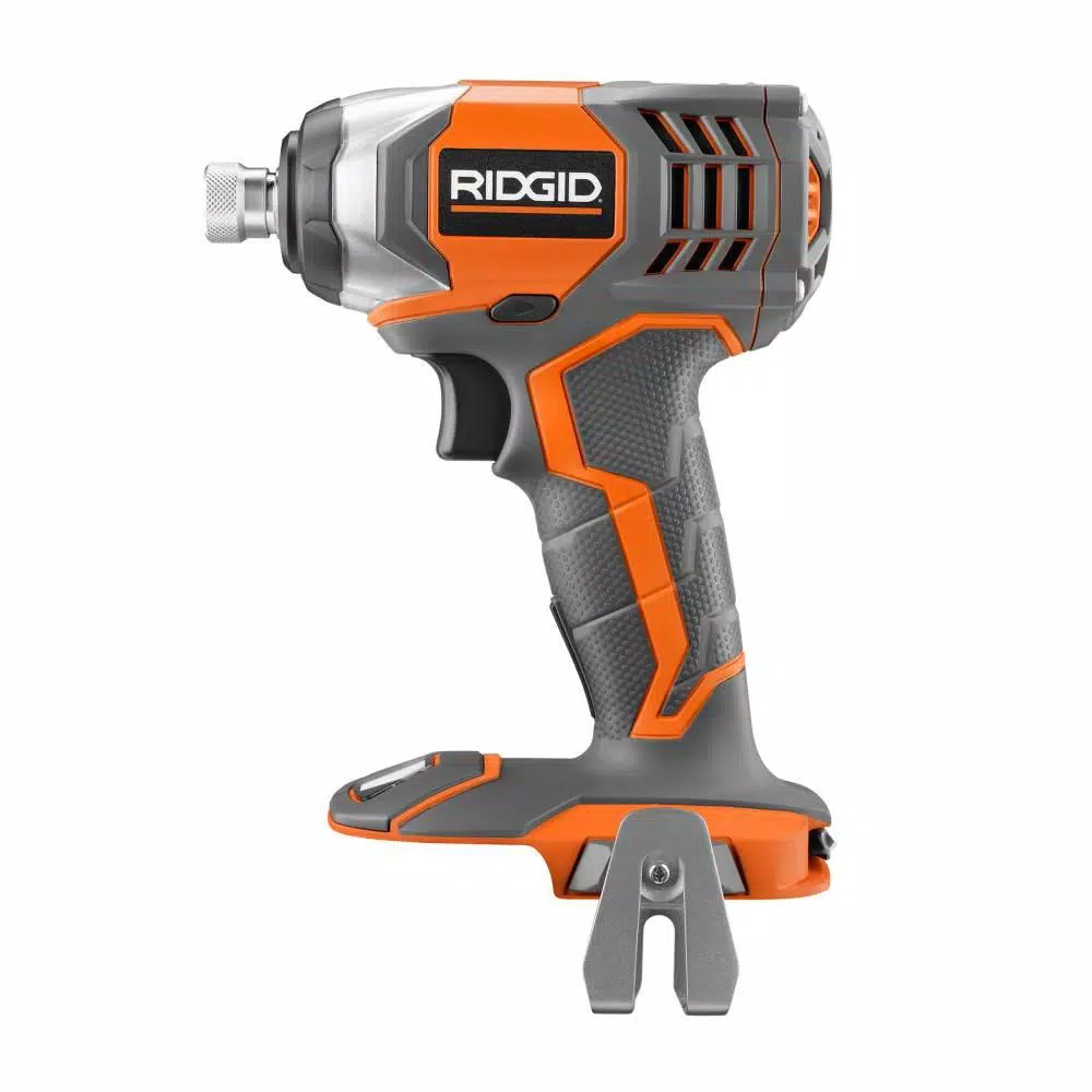 RIDGID 18V Cordless Drill/Driver and Impact Driver Combo Kit with 4 Lithium-Ion Batteries