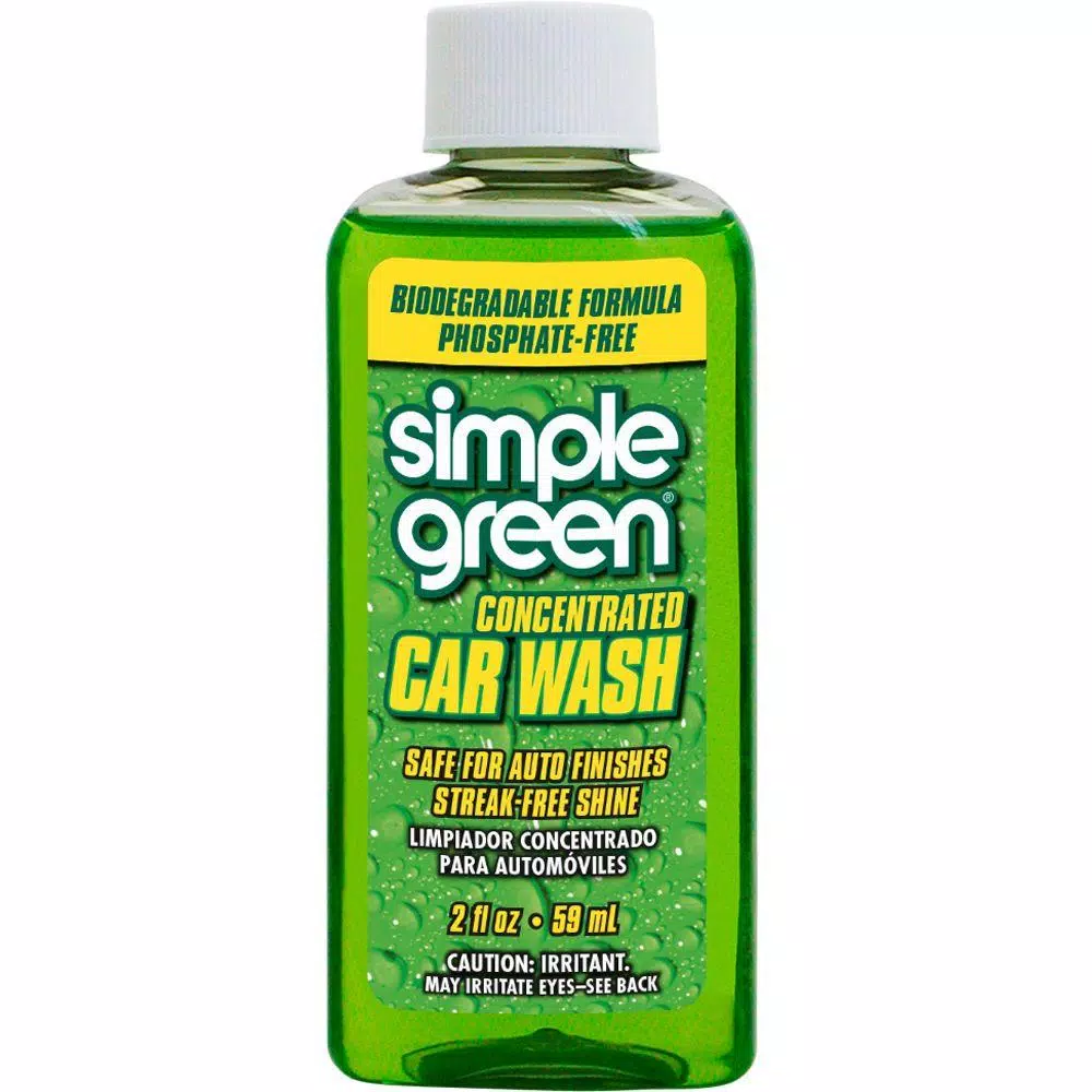 Simple Green Car Wash Liquid Cleaner, 2 oz. (Case of 48)