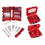 Milwaukee SHOCKWAVE 78-Piece Impact Duty Driver Bit, Selfeed, and Hole Saw Set thumbnail 1