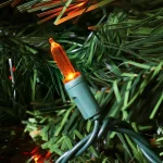 Sunnydaze Decor 23 ft. Orange M6 Smooth LED String Lights, 70-Count, Indoor/Outdoor thumbnail 3