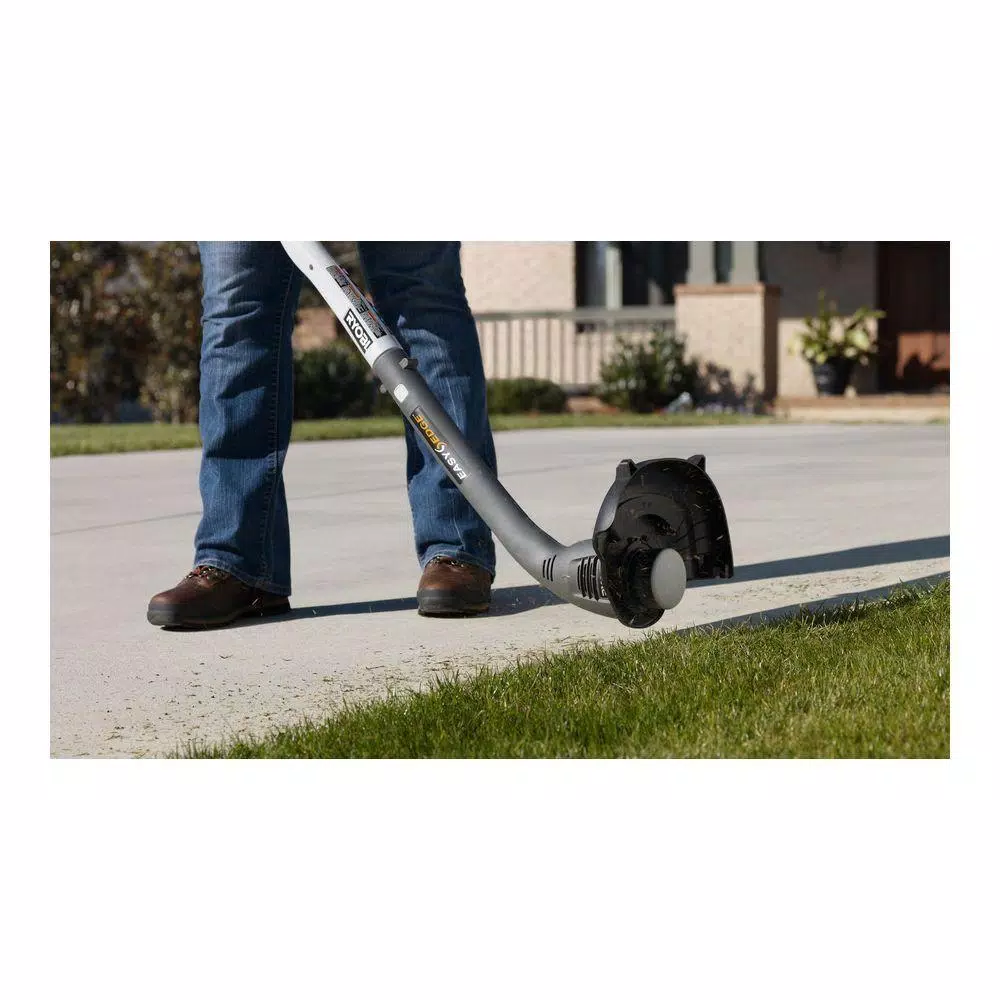 RYOBI ONE+ 18V Lithium-Ion 13 in. Walk Behind Push Lawn Mower & String Trimmer Combo Kit with 4.0 Ah Battery & Charger