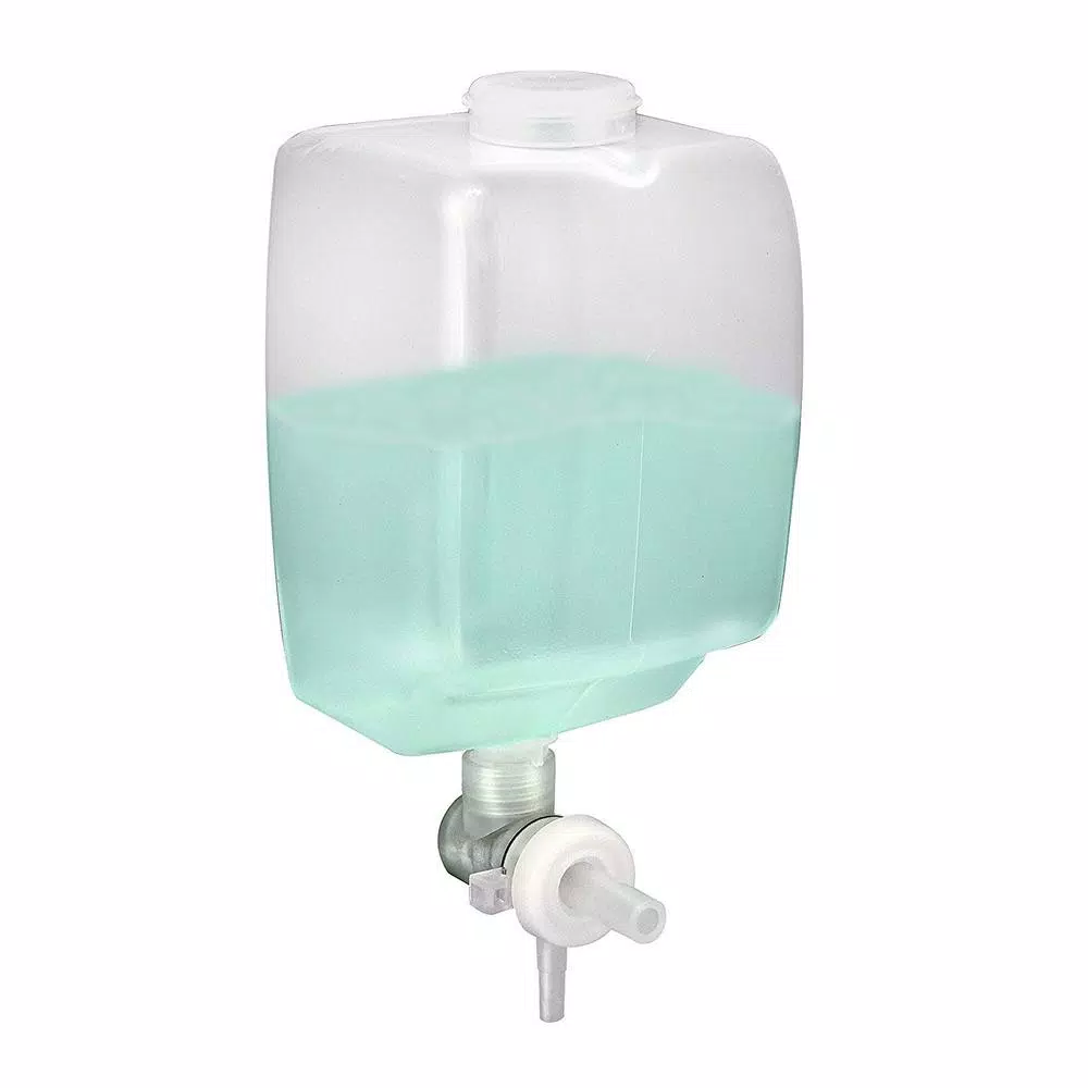 Alpine Industries Alpine 425 White Surface Mounted Liquid Soap and Hand Sanitizer Dispenser, 800 ml